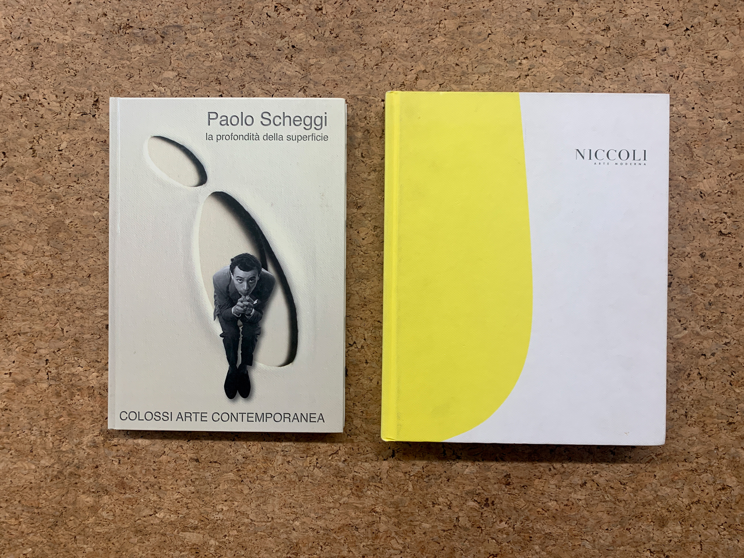 PAOLO SCHEGGI E GALLERIA NICCOLI - Lotto unico di 2 cataloghi