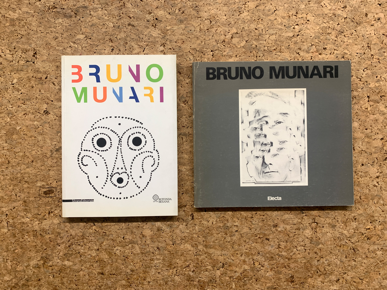 BRUNO MUNARI - Lotto unico di 2 cataloghi