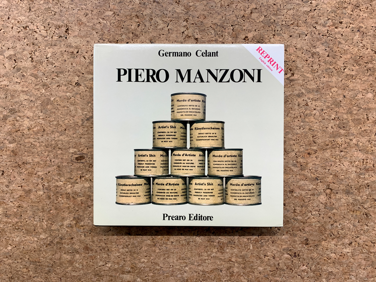 PIERO MANZONI - Piero Manzoni. Catalogo generale, 1989