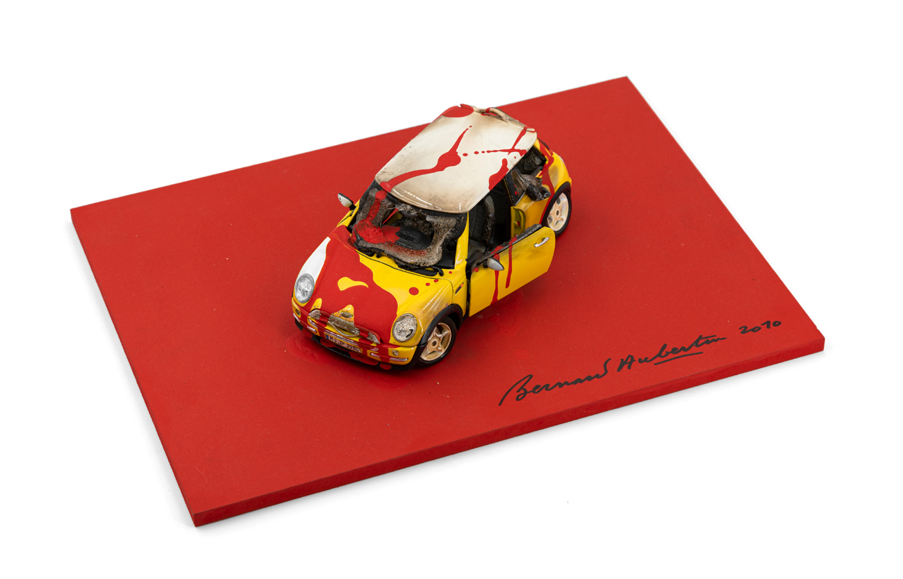 BERNARD AUBERTIN (1934-2015) - Voiture Brûlée, 2010