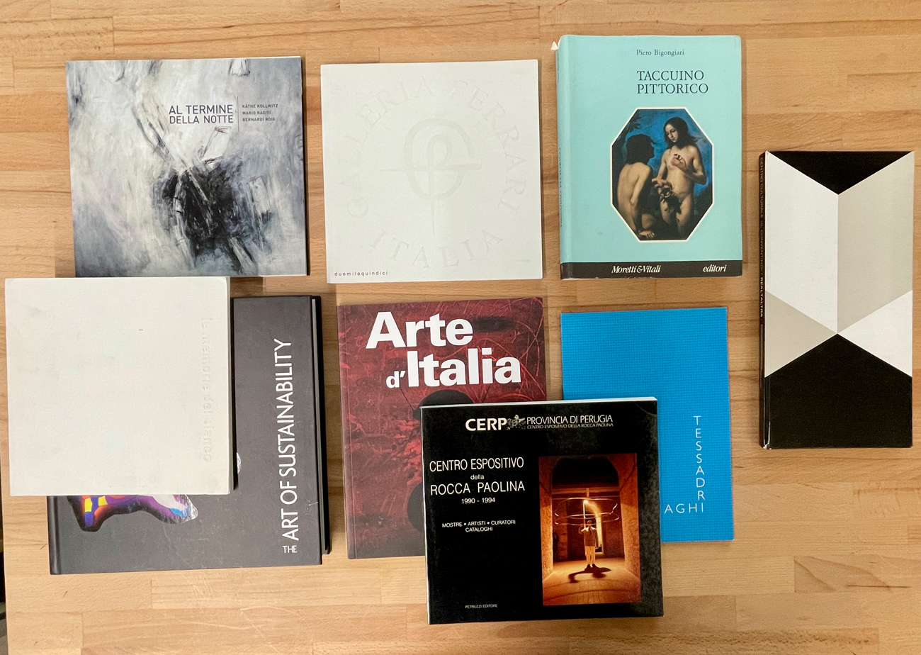 COLLETTIVE D'ARTE - Lotto unico di 9 cataloghi