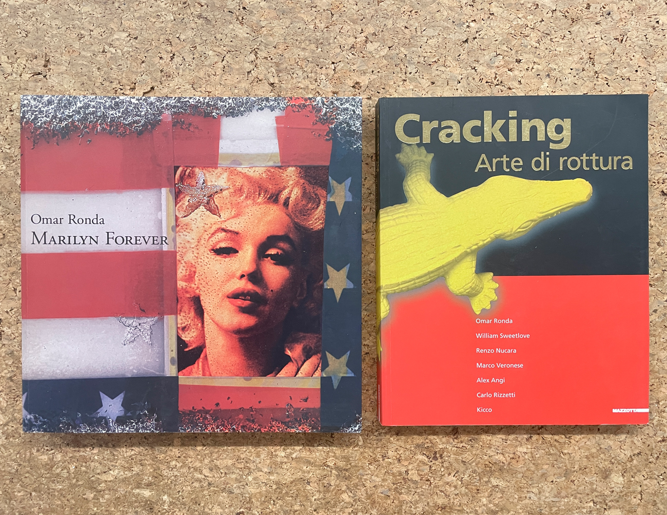 CRACKING ART - Lotto unico di 2 cataloghi