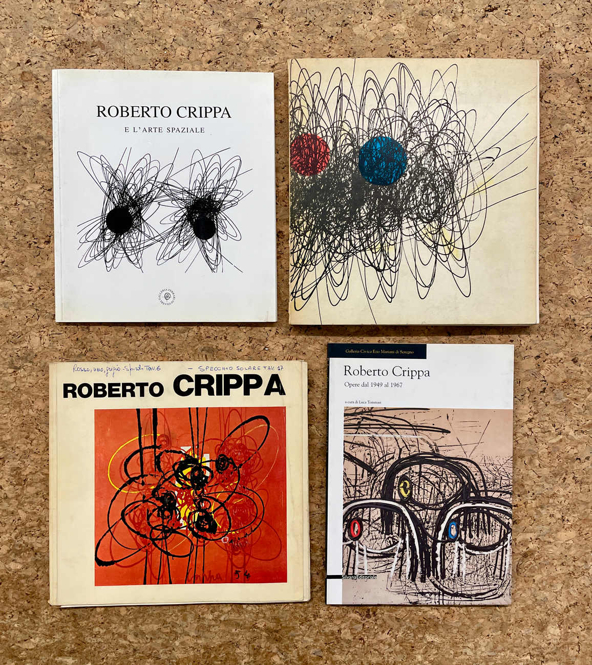 ROBERTO CRIPPA - Lotto unico di 4 cataloghi