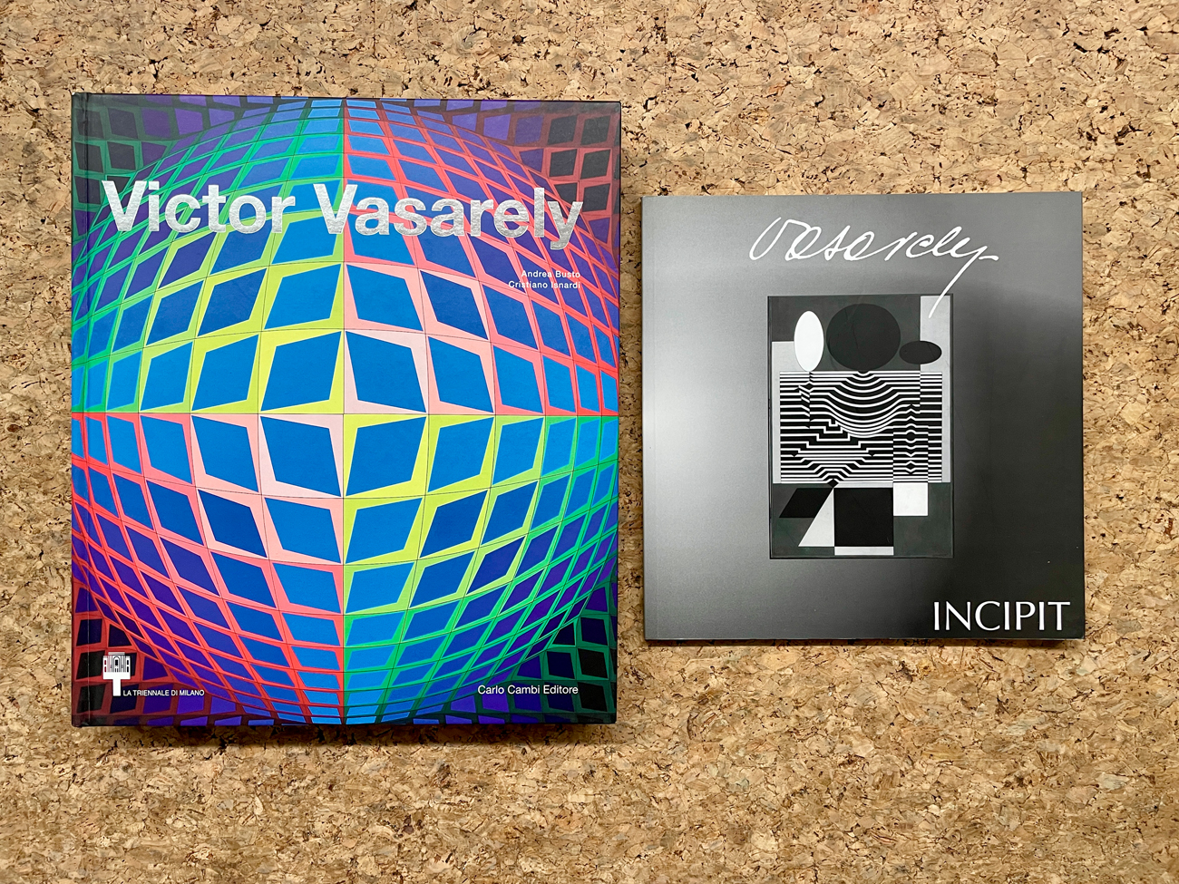 VICTOR VASARELY - Lotto unico di 2 cataloghi