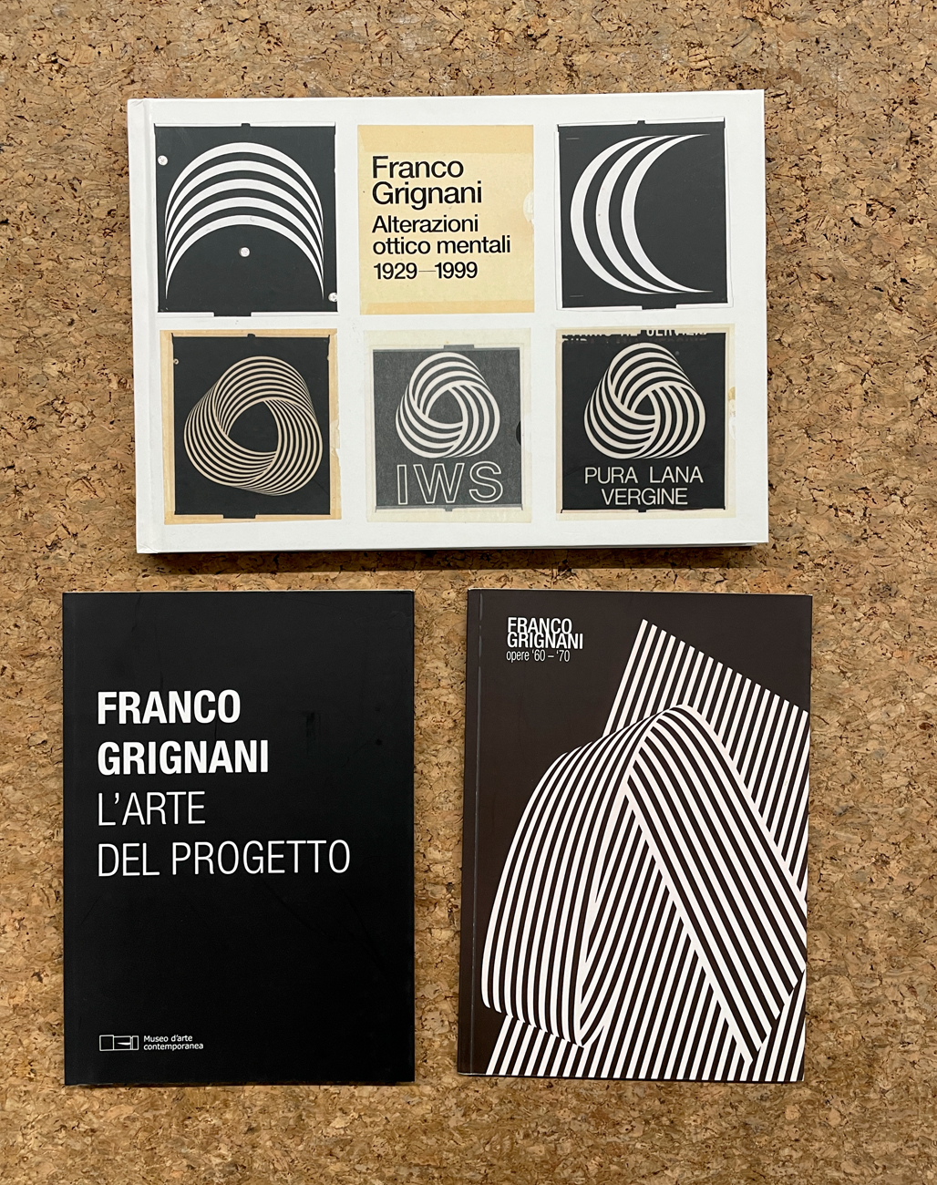 FRANCO GRIGNANI - Lotto unico di 3 cataloghi