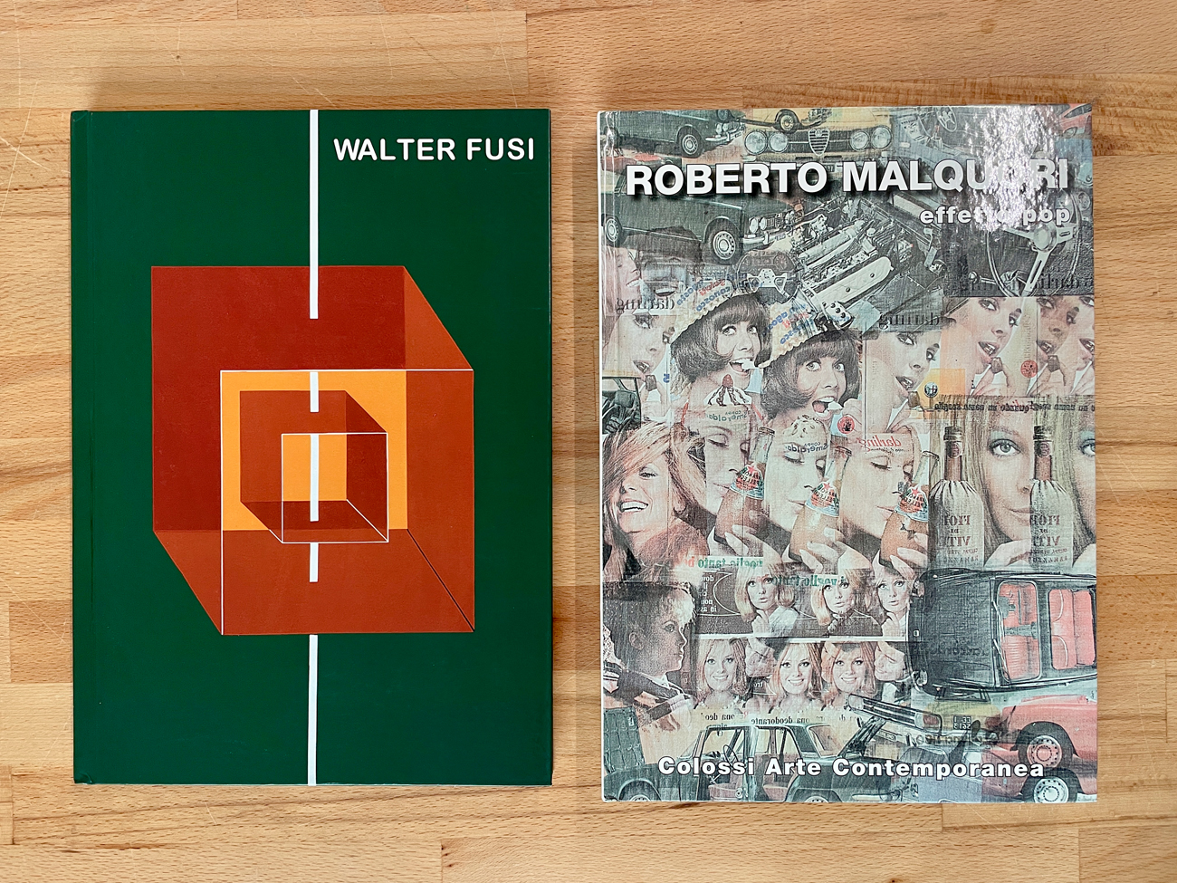 CATALOGHI AUTOGRAFATI (WALTER FUSI E ROBERTO MALQUORI) - Lotto unico di 2 cataloghi