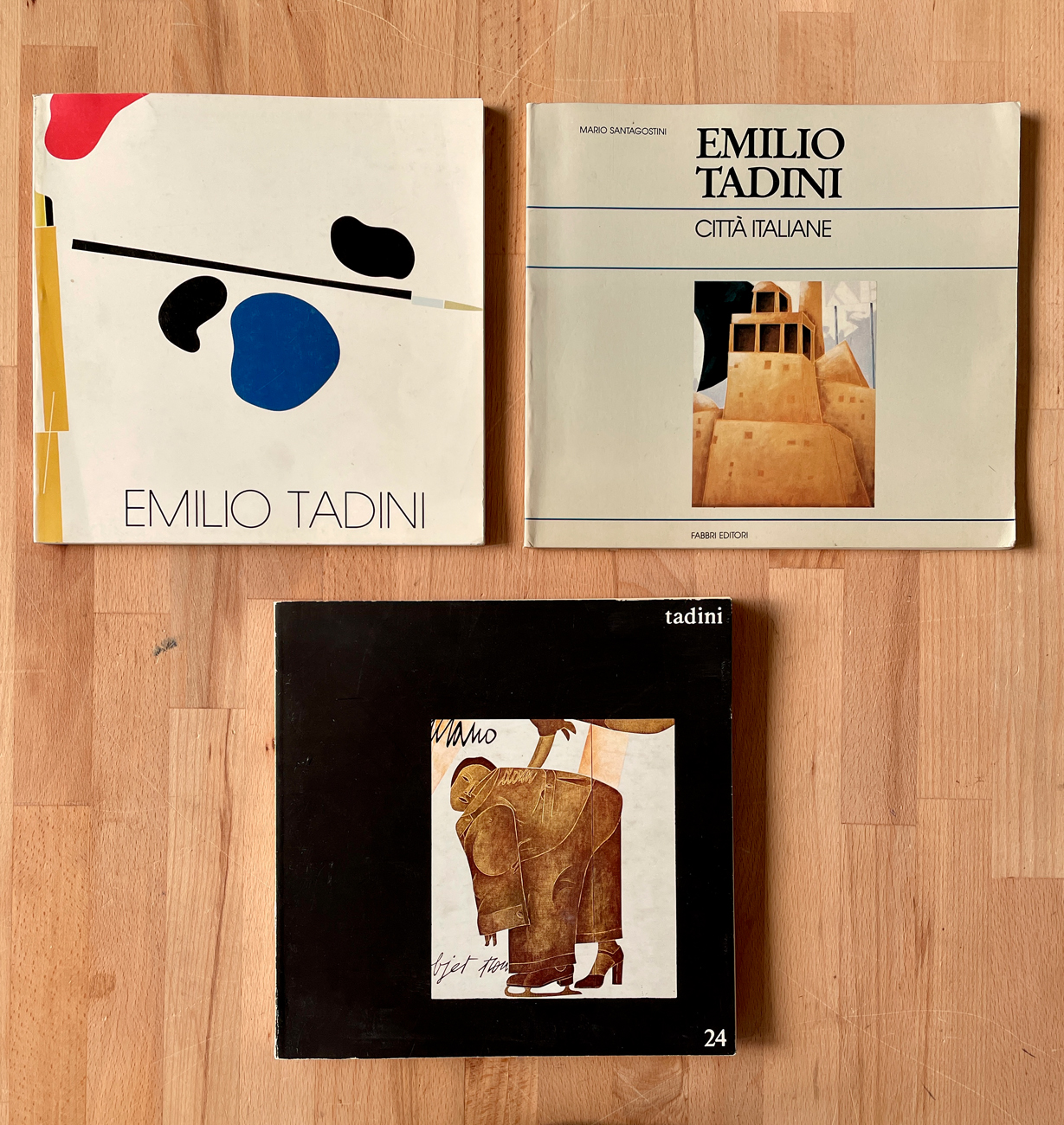 EMILIO TADINI - Lotto unico di 3 cataloghi