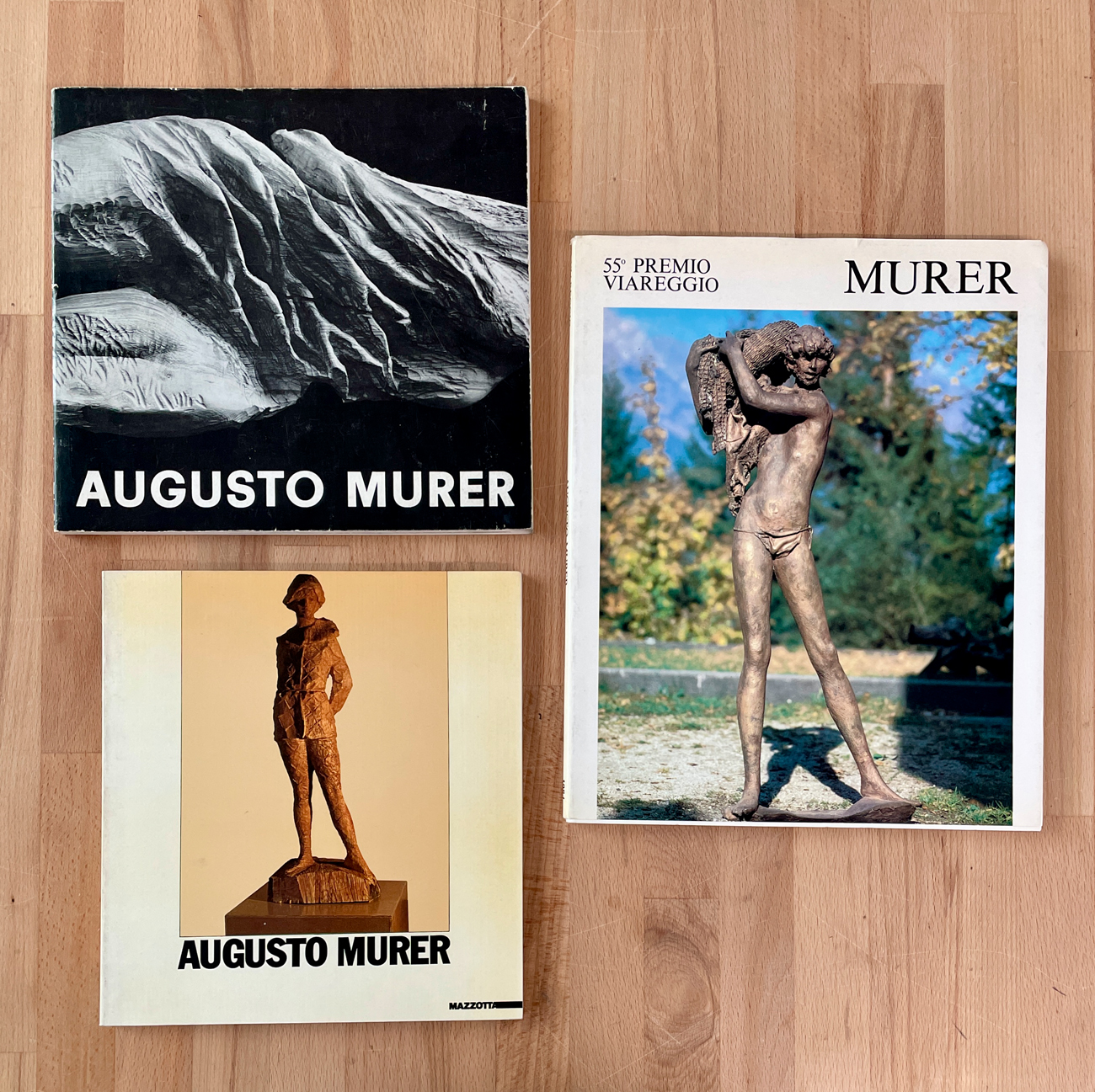 AUGUSTO MURER - Lotto unico di 3 cataloghi