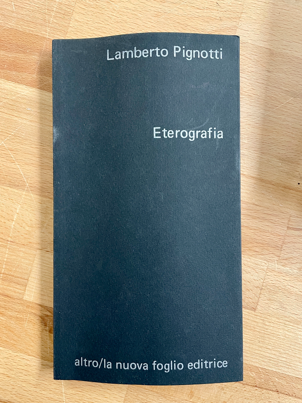 CATALOGHI AUTOGRAFATI (LAMBERTO PIGNOTTI) - Eterografia, 1976