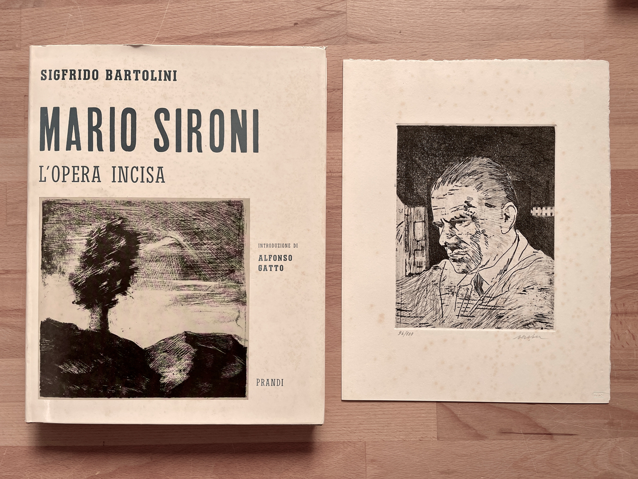 CATALOGHI CON OPERE ALL'INTERNO (ALIGI SASSU) - Mario Sironi. L'opera incisa, 1976