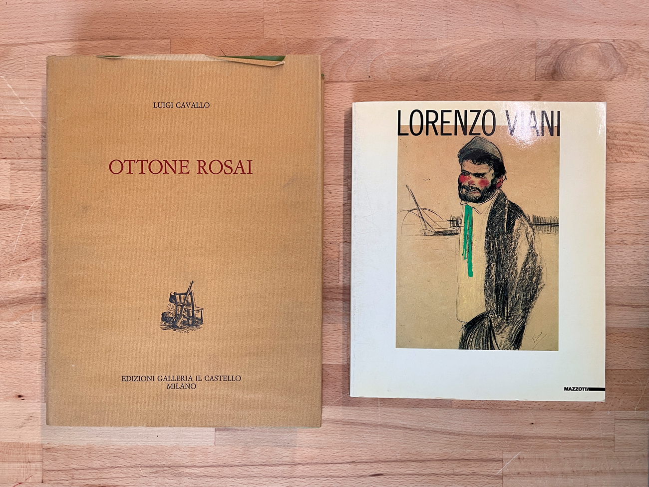 OTTONE ROSAI E LORENZO VIANI - Lotto unico di 2 cataloghi