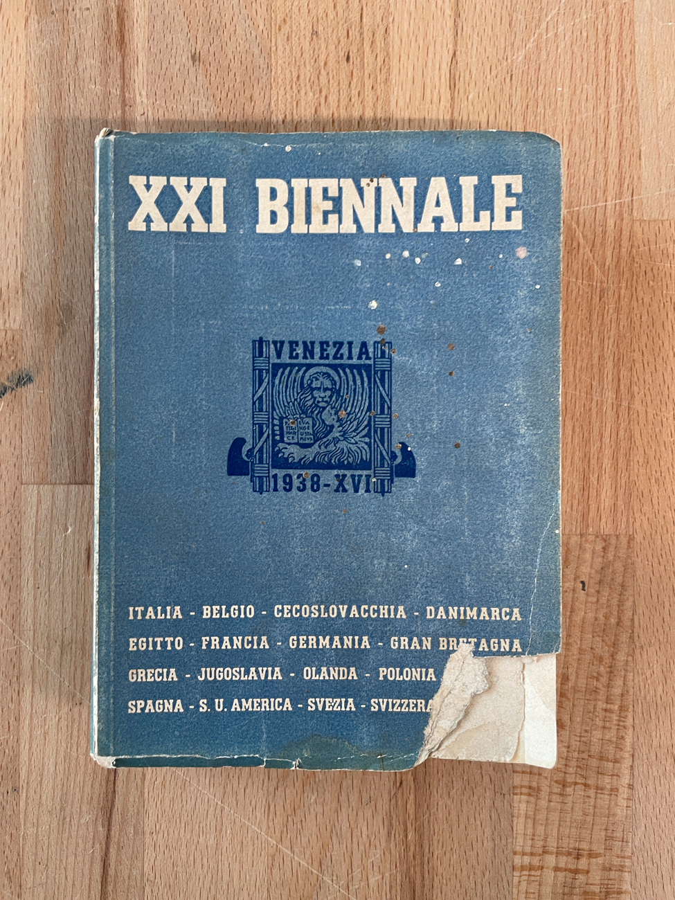 BIENNALE DI VENEZIA - XXI Biennale Internazionale d'Arte di Venezia, 1938