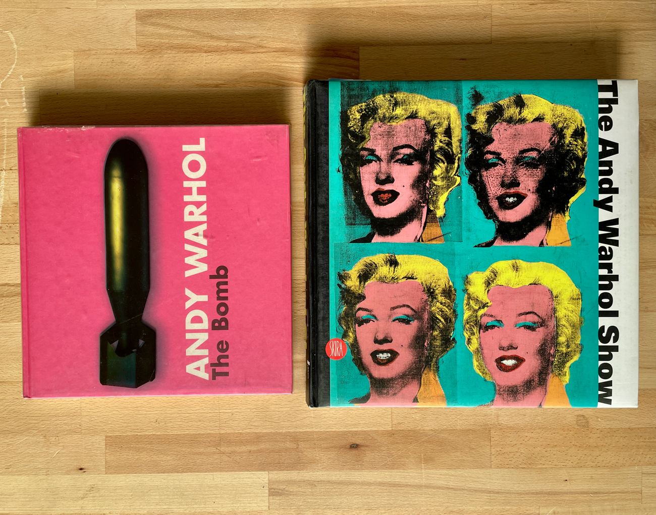 ANDY WARHOL - Lotto unico di 2 cataloghi