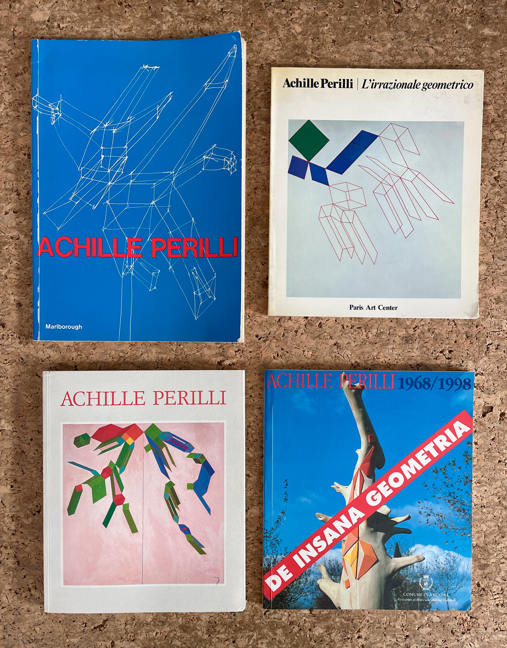 ACHILLE PERILLI - Lotto unico di 4 cataloghi