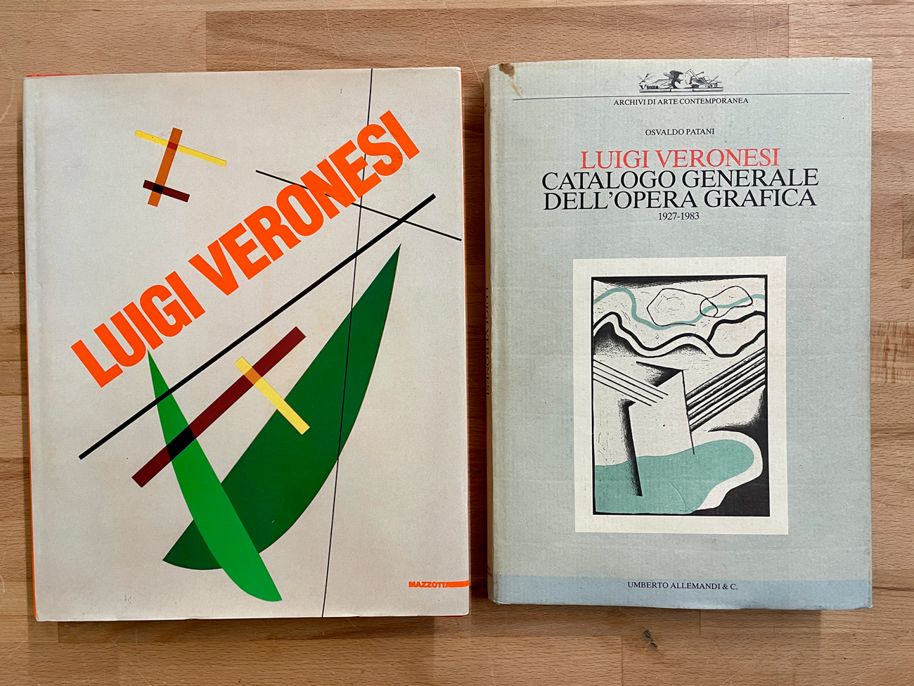 LUIGI VERONESI - Lotto unico di 2 cataloghi