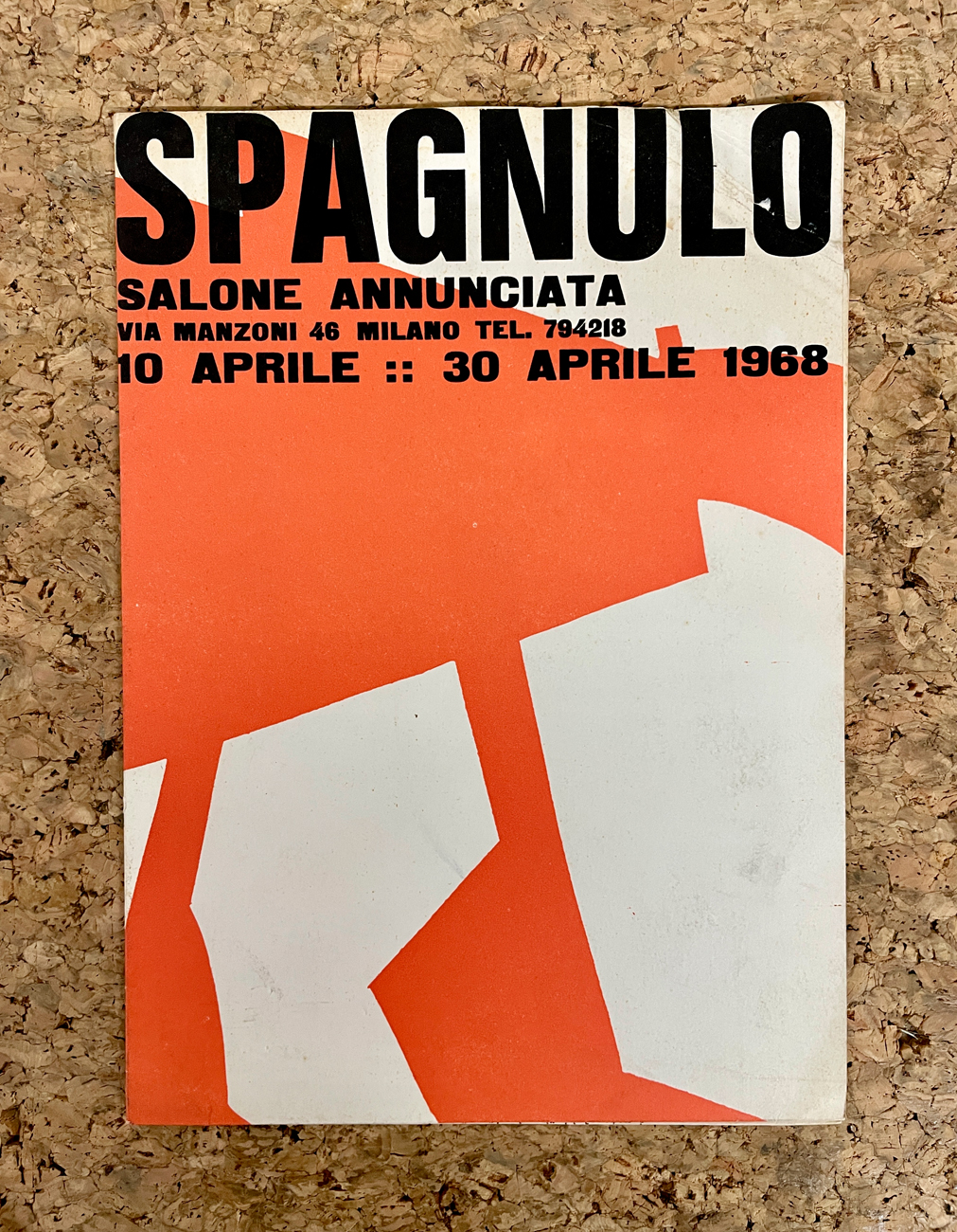 CATALOGHI RARI (GIUSEPPE SPAGNULO) - Spagnulo, 1968