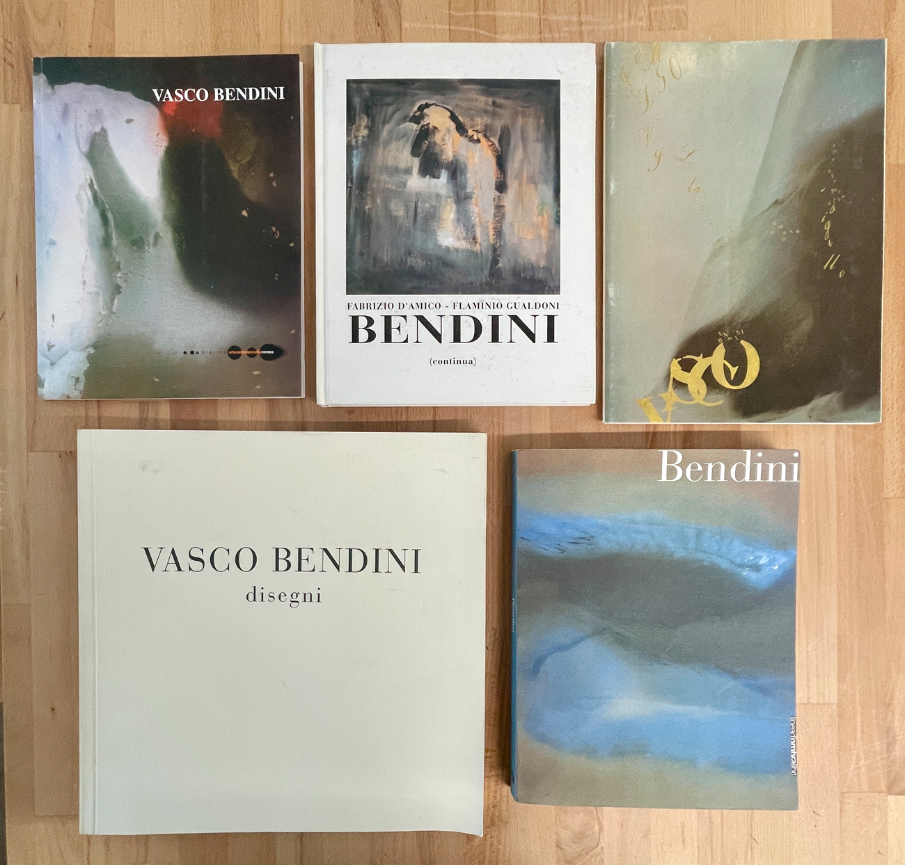 VASCO BENDINI - Lotto unico di 5 cataloghi