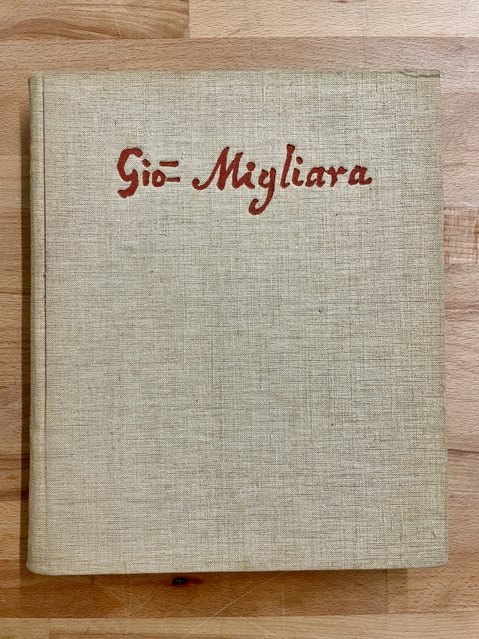 GIOVANNI MIGLIARA - Giovanni Migliara (1785-1837), 1935