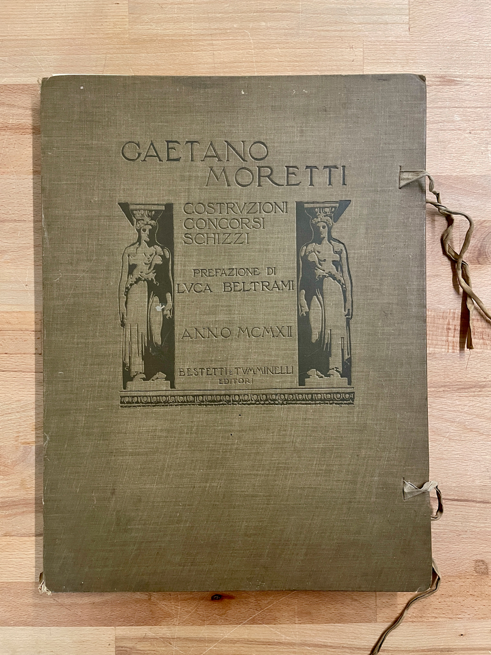 EDIZIONI D'ARTE (GAETANO MORETTI) - Gaetano Moretti. Costruzioni Concorsi Schizzi, 1912