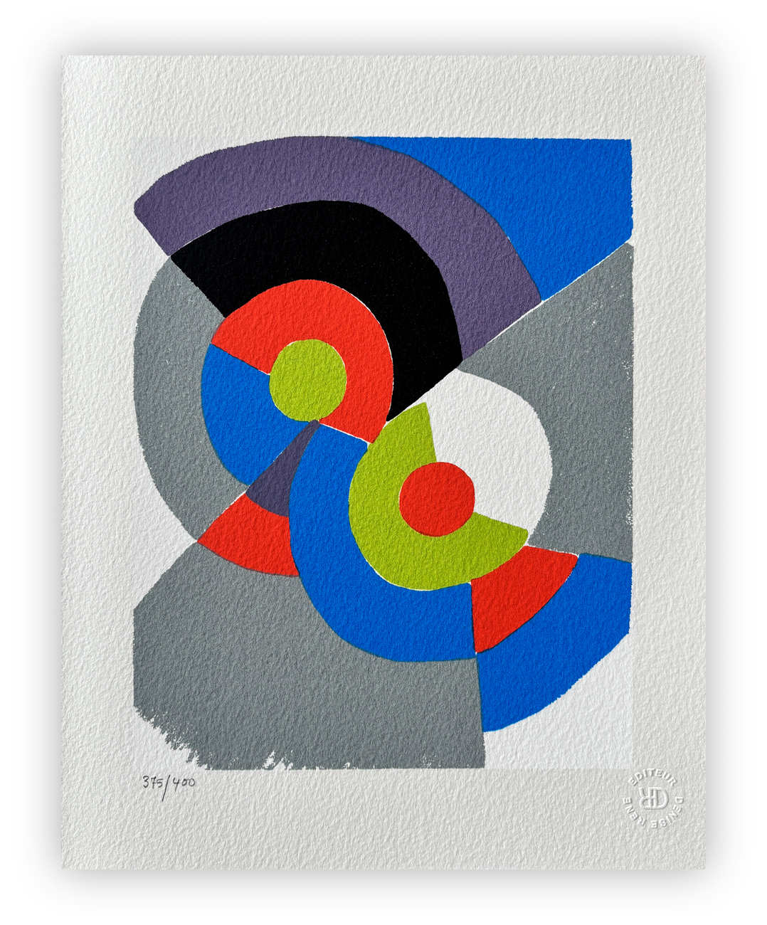 SONIA DELAUNAY - Meilleurs vœux - Season's greetings, 2010
