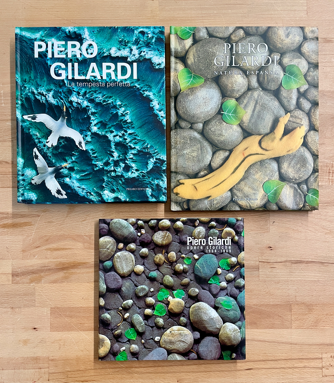 PIERO GILARDI - Lotto unico di 3 cataloghi