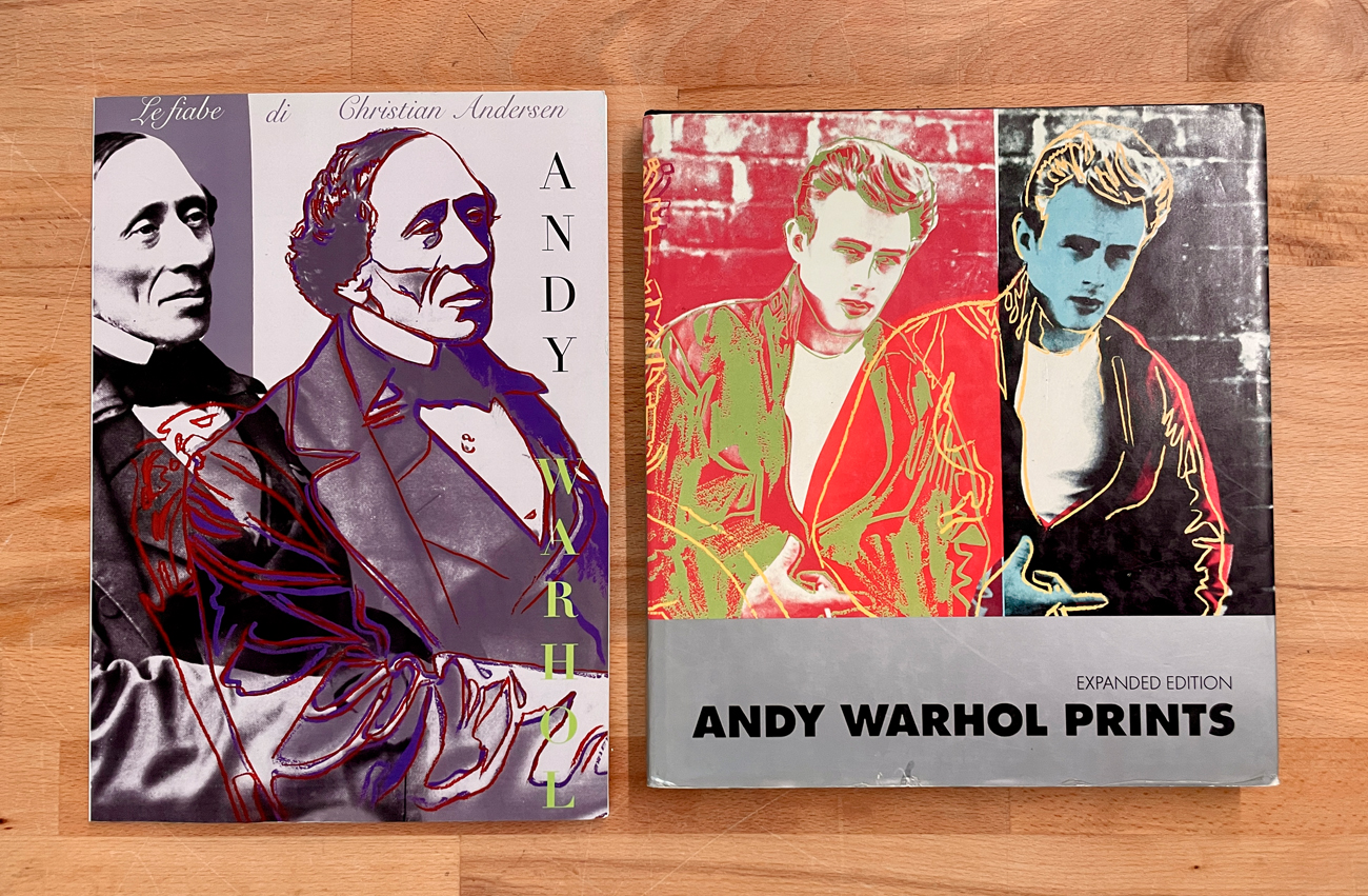 ANDY WARHOL - Lotto unico di 2 cataloghi