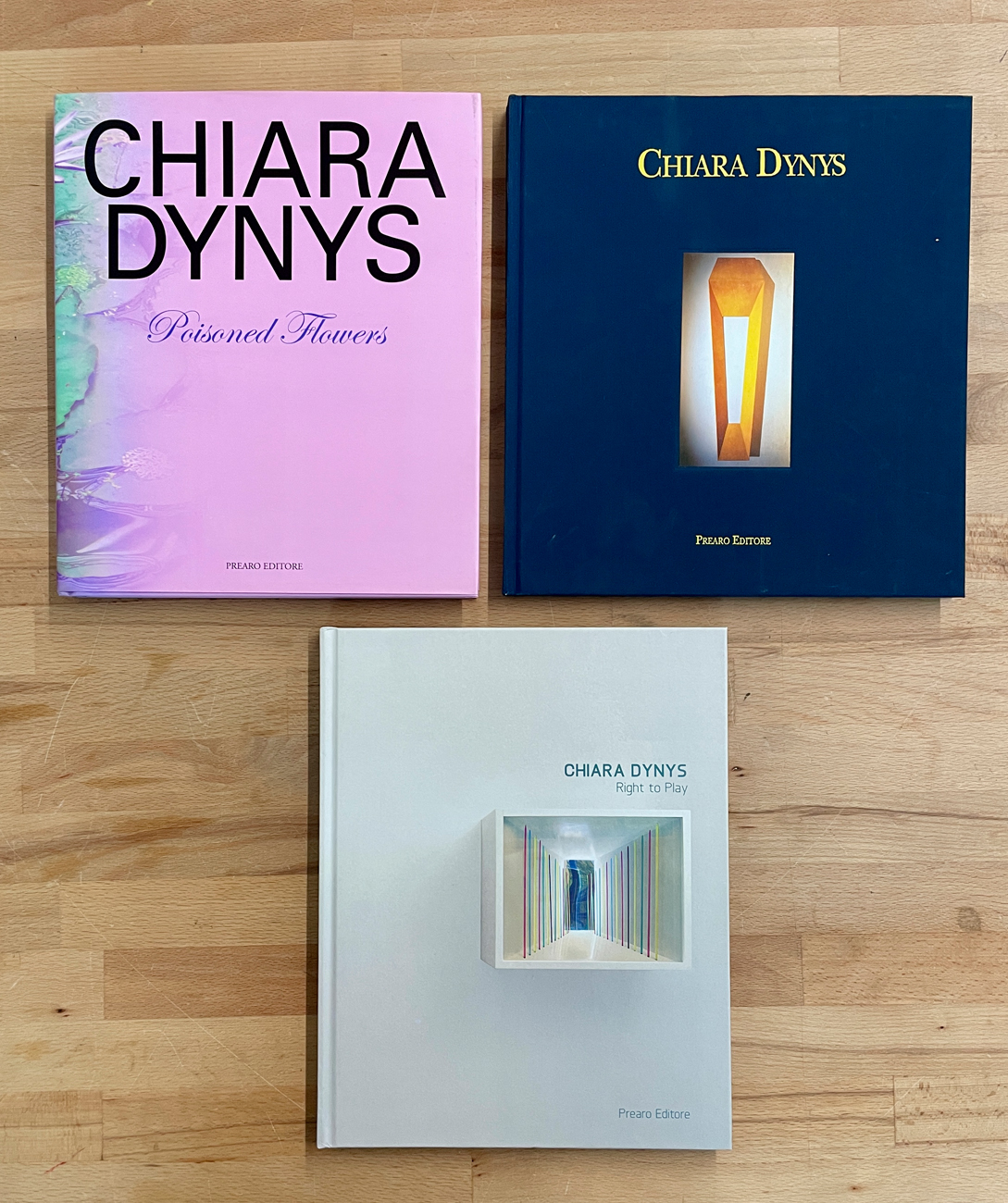 CHIARA DYNYS  - Lotto unico di 3 cataloghi