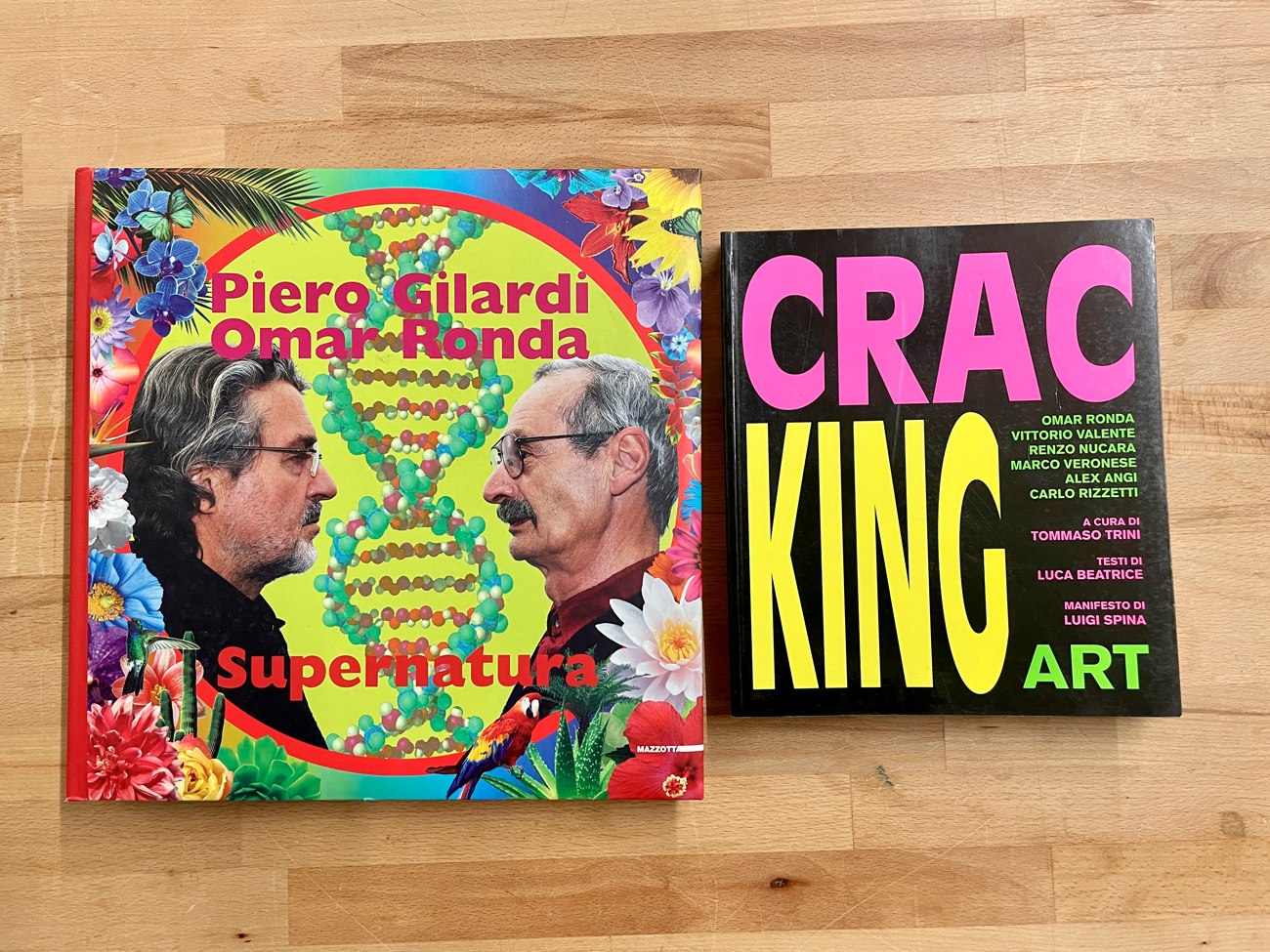 CRACKING ART E PIERO GILARDI - Lotto unico di 2 cataloghi