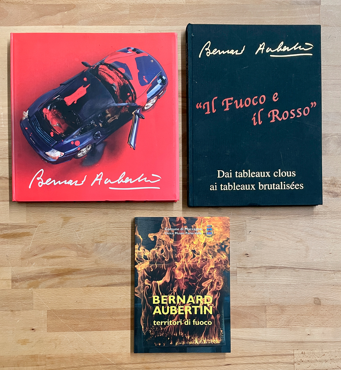 BERNARD AUBERTIN - Lotto unico di 3 cataloghi