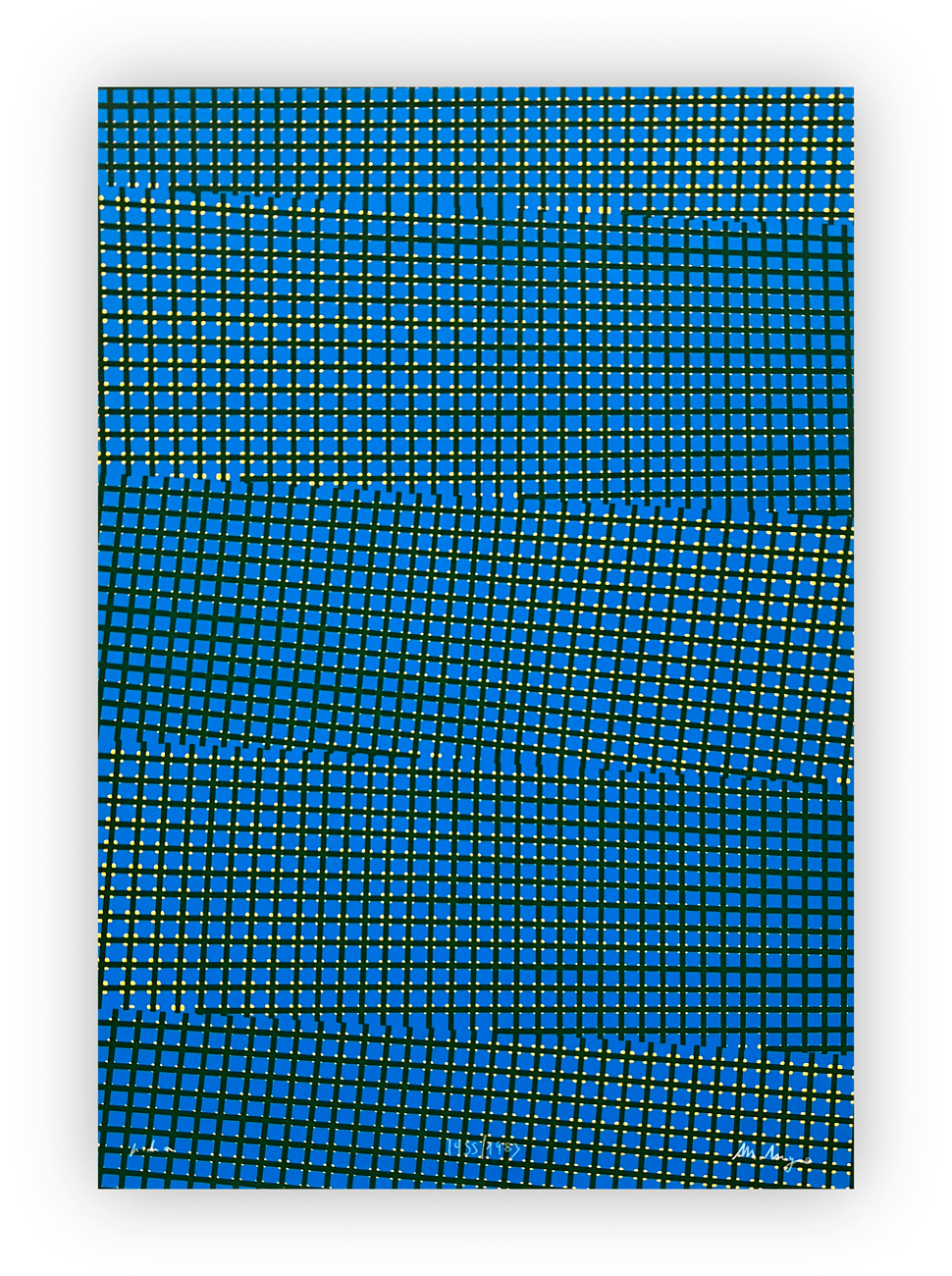 MARIO NIGRO (1917-1992) - Tavola N.10 - Spazio totale: simultaneità parallele, 1955-1984