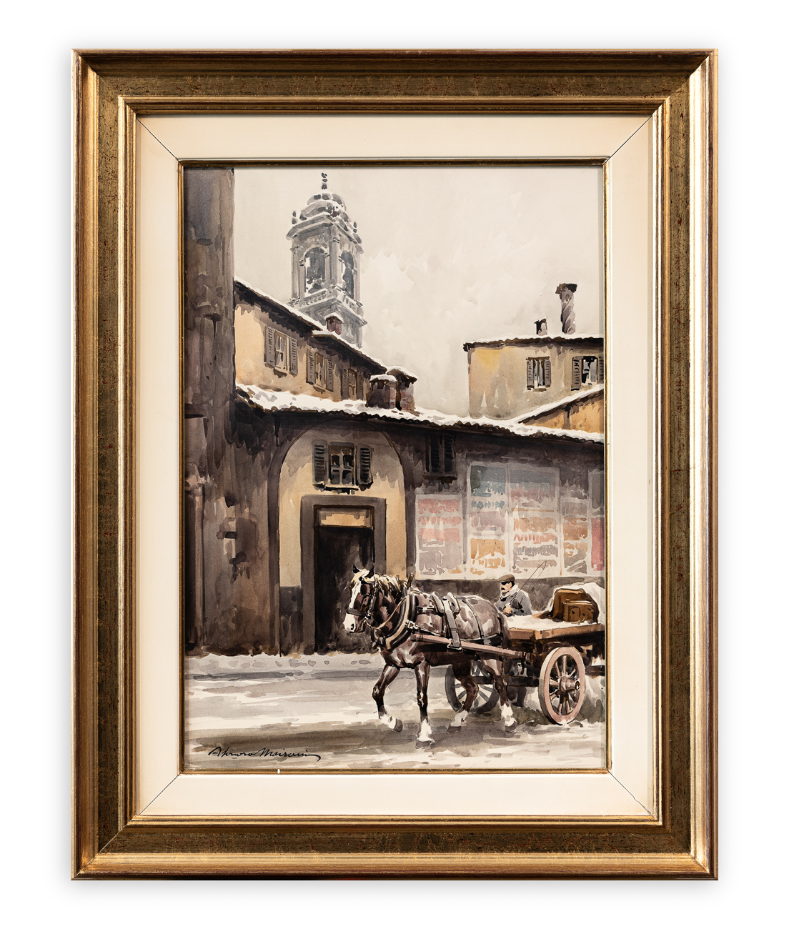 ALVARO MAIRANI VICINI (1913-1997) - Milano Via Laghetto