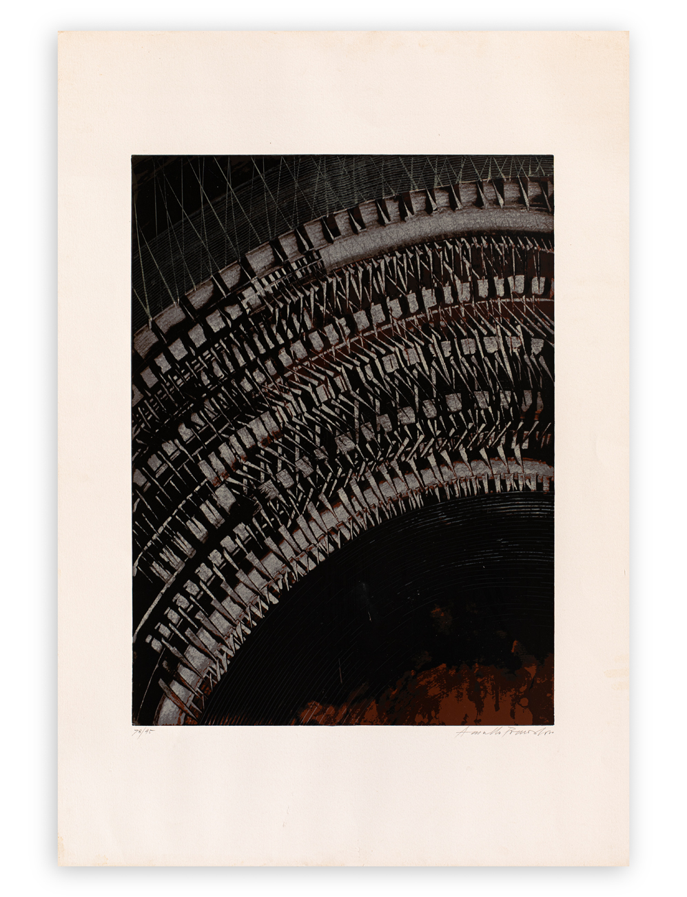 ARNALDO POMODORO (1926) - Senza Titolo, 1964-1974