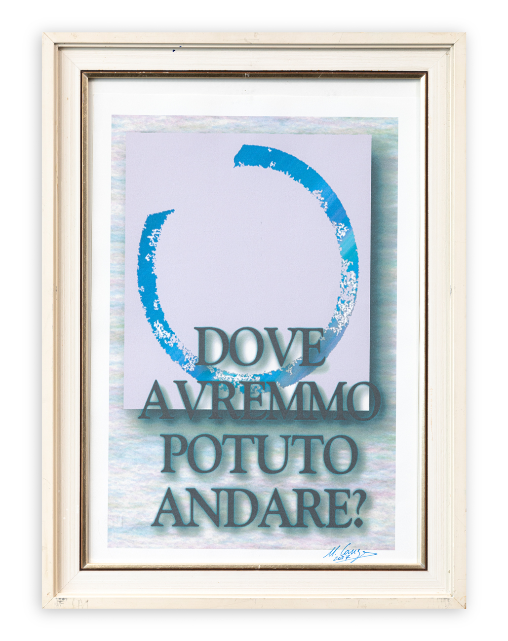 UGO CARREGA (1935-2014) - Dove avremmo potuto andare?, 2007