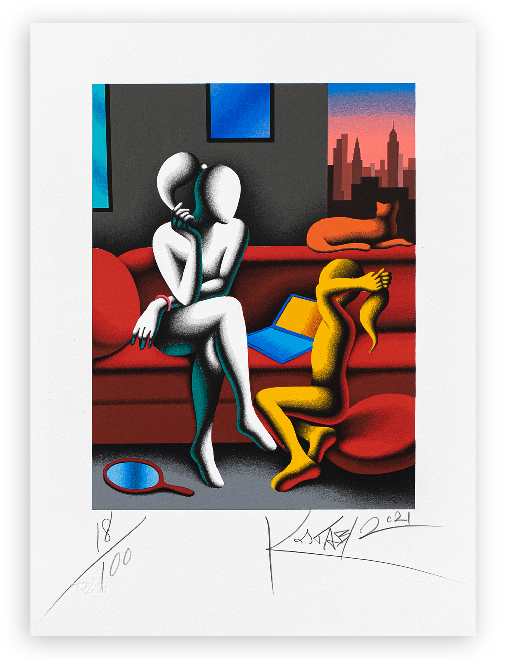 MARK KOSTABI (1960) - Senza Titolo, 2024