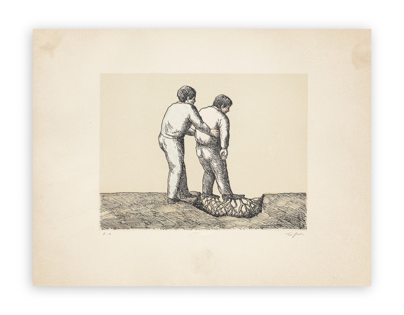 ROLAND TOPOR (1938-1997) - L’Homme déraciné, 1973