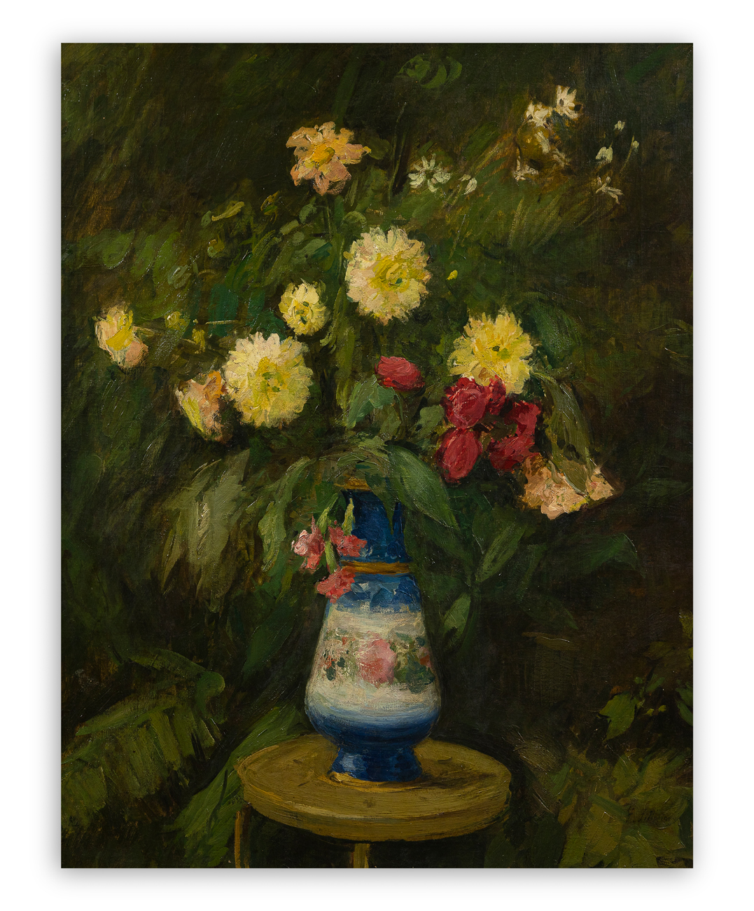 FRANCESCO FILIPPINI (1853-1895) - Senza Titolo (Vaso di fiori)