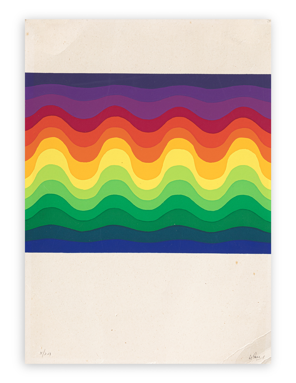 JULIO LE PARC (1928) - Senza Titolo