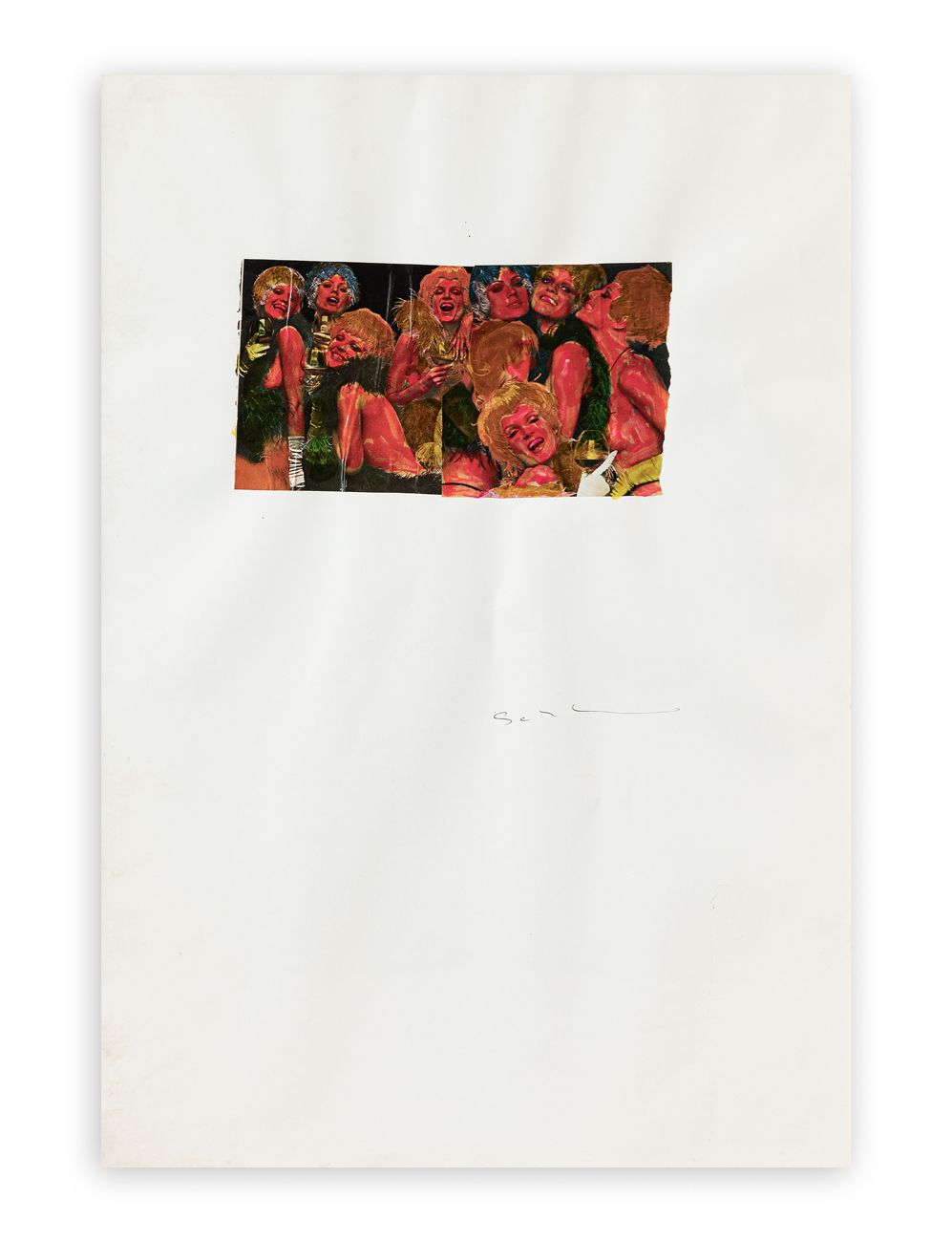 MARIO SCHIFANO (1934-1998) - Senza Titolo, 1979/1980