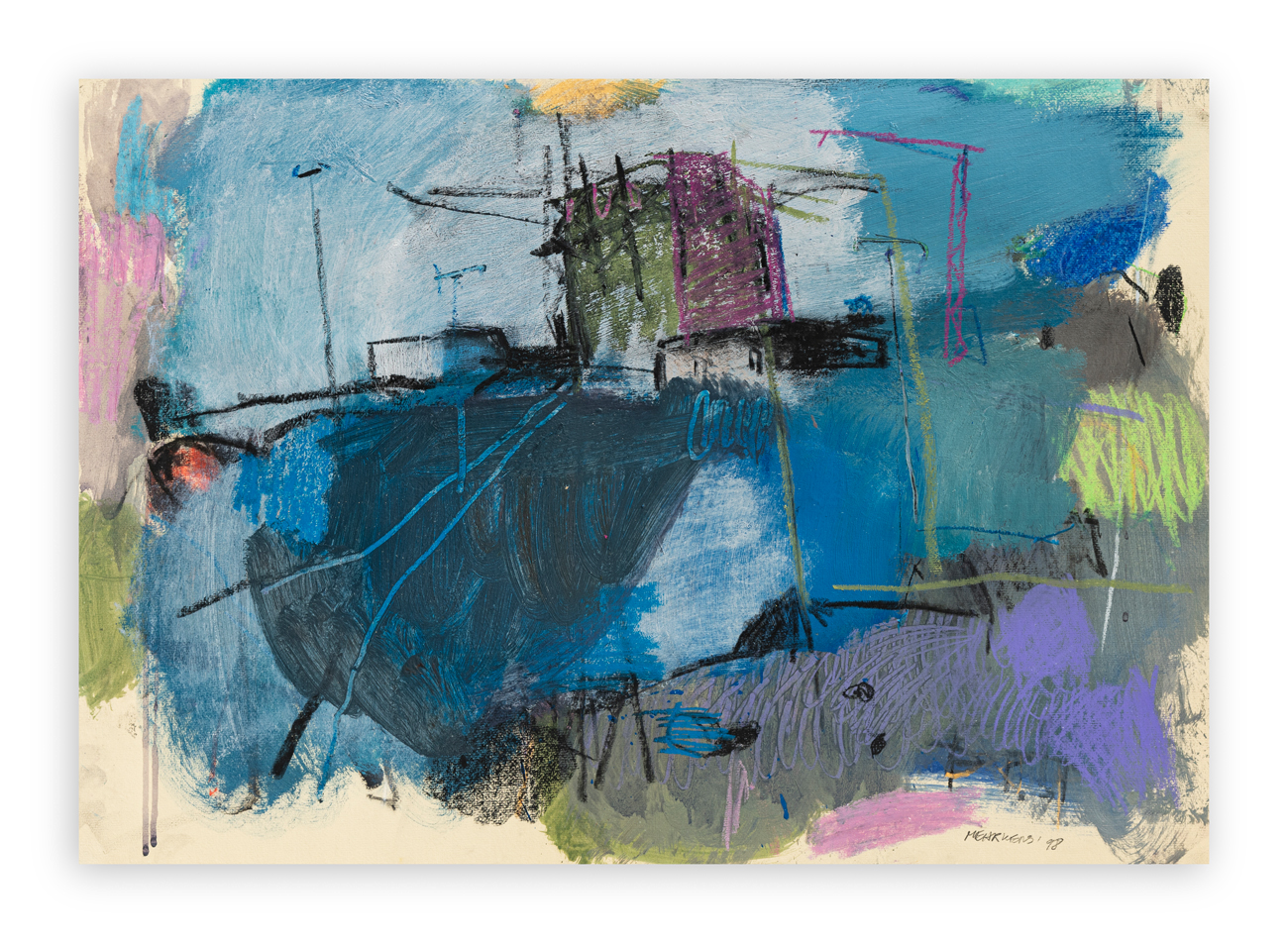 KLAUS KARL MEHRKENS (1955) - Senza Titolo, 1998