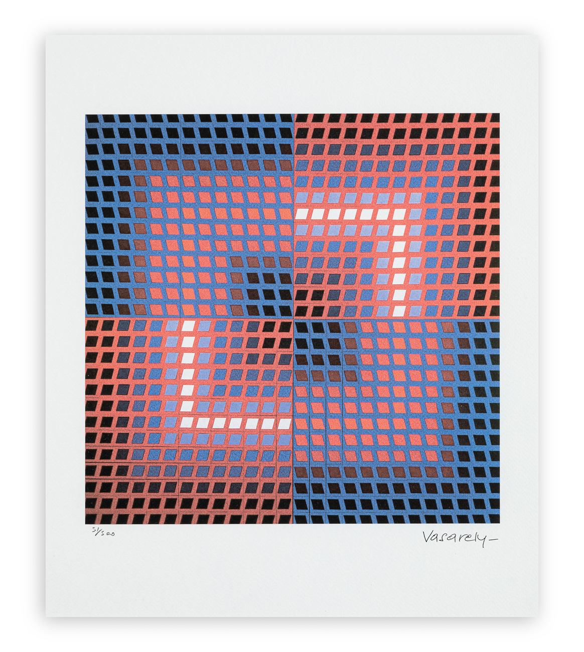 VICTOR VASARELY (1906-1997) - Senza Titolo