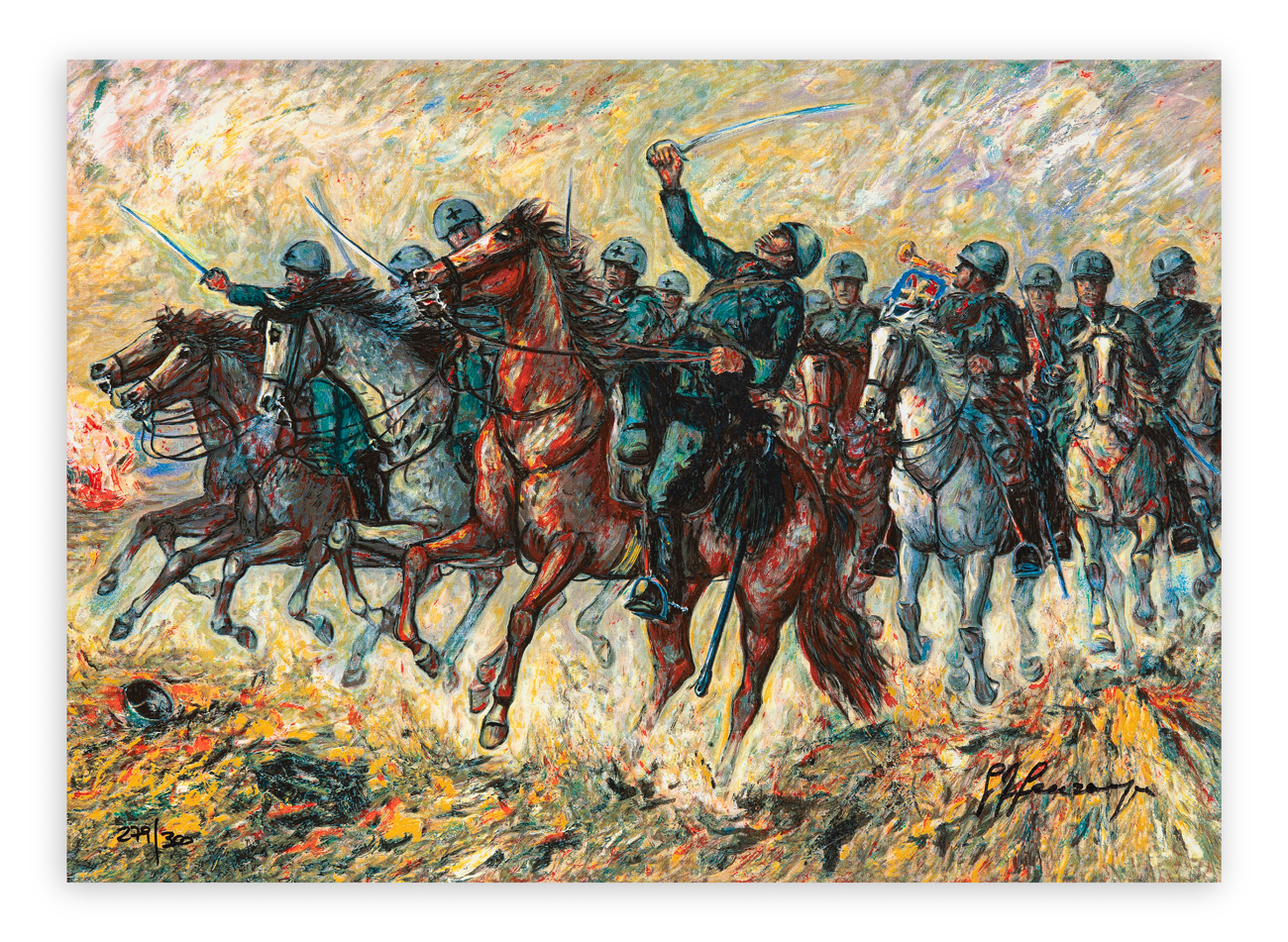 GIOVAN FRANCESCO GONZAGA (1921-2007) - Cavalieri