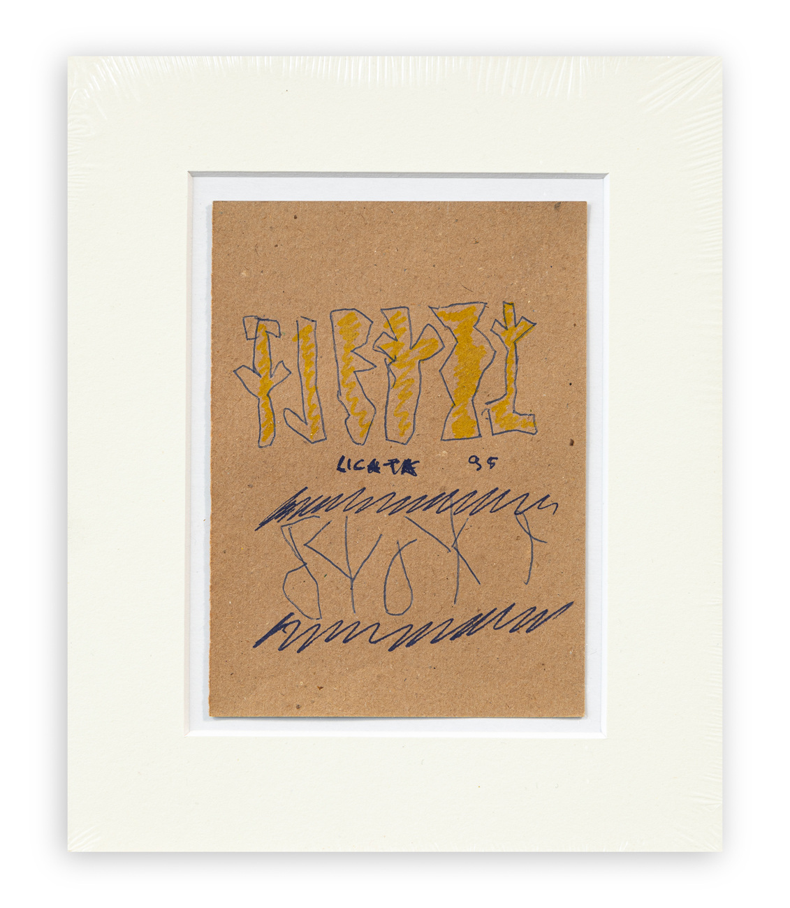 RICCARDO LICATA (1929-2014) - Senza Titolo, 1991