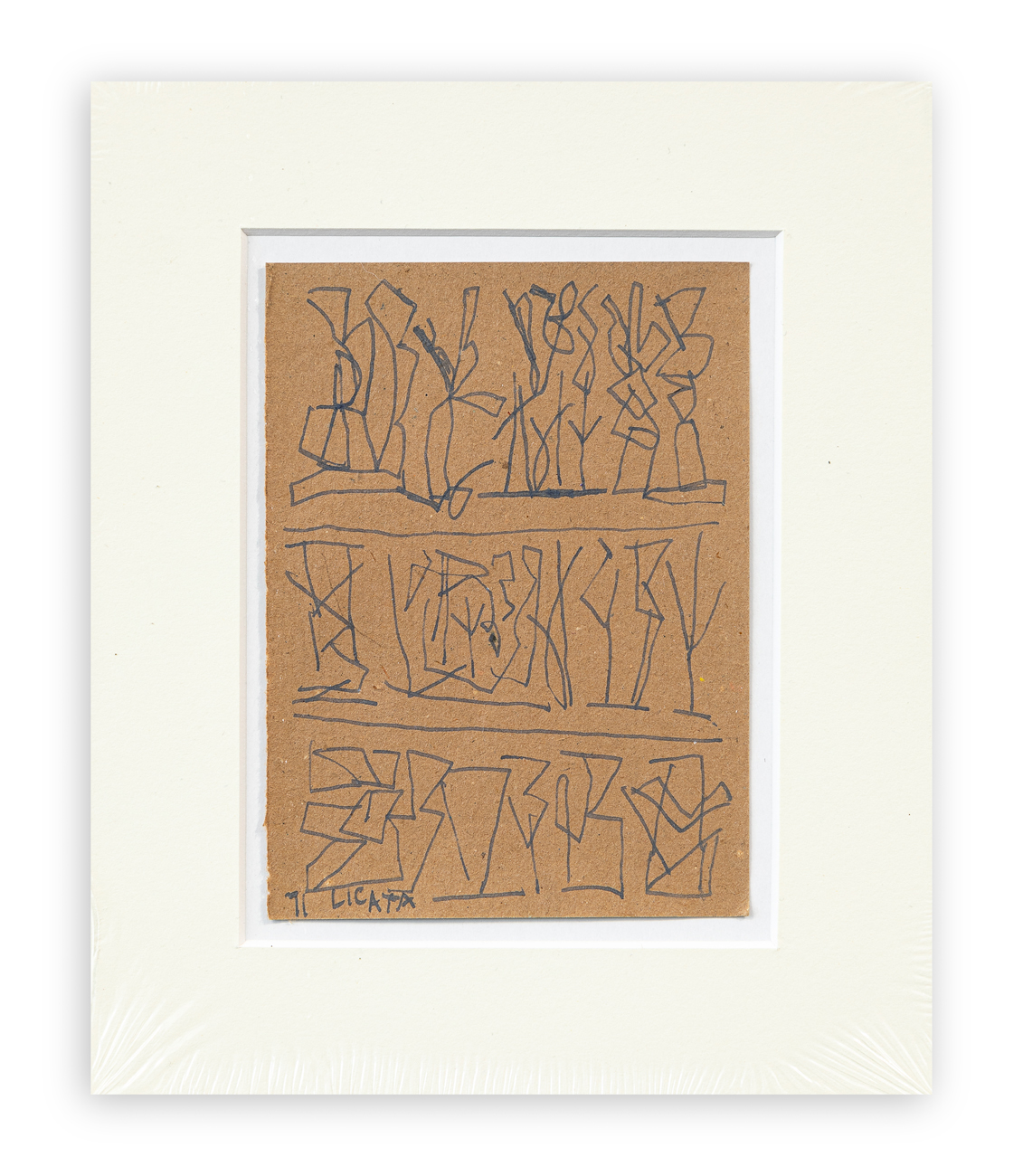 RICCARDO LICATA (1929-2014) - Senza Titolo, 1991