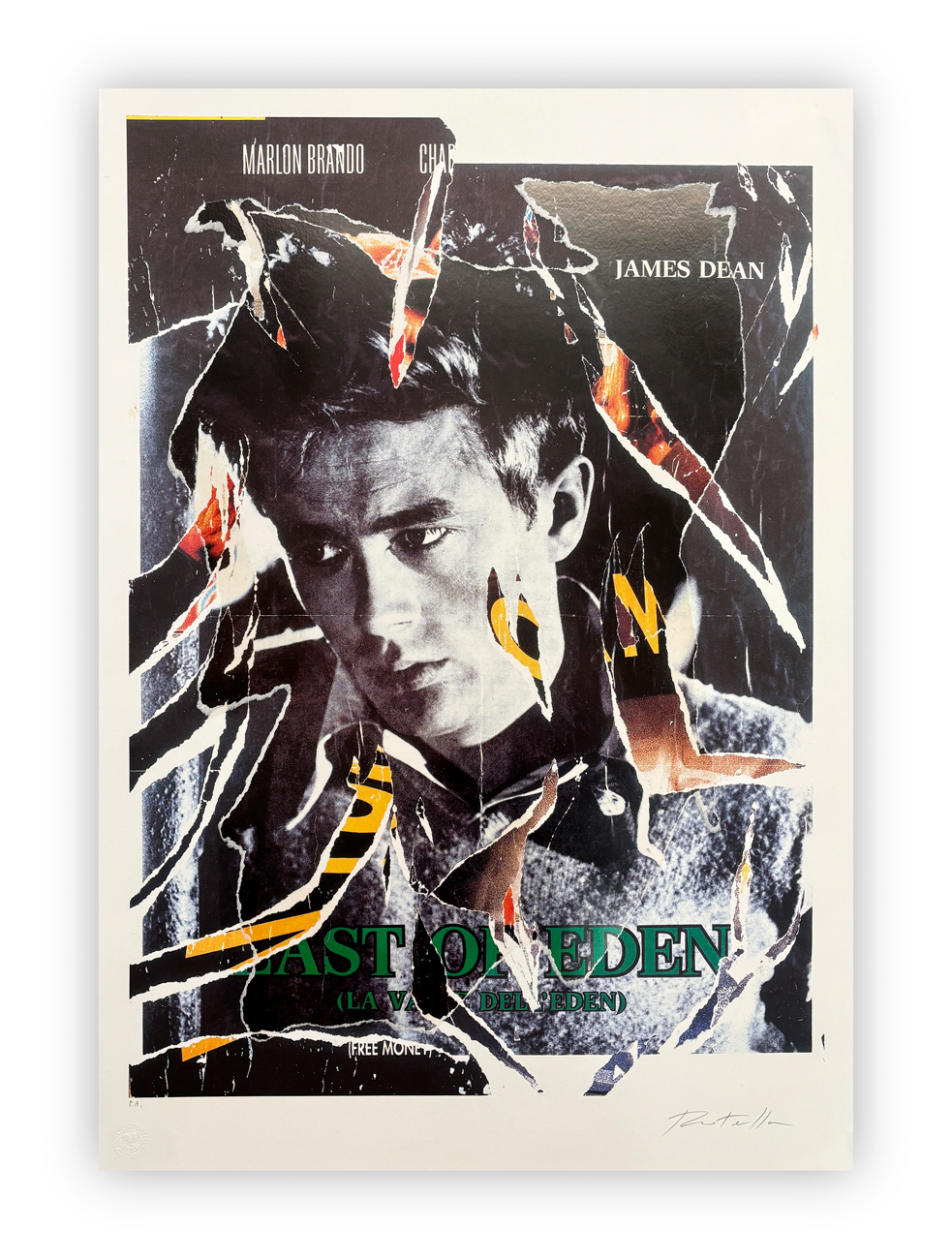 MIMMO ROTELLA (1918-2006) - East of Eden