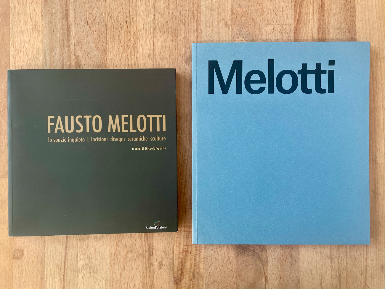 FAUSTO MELOTTI - Lotto unico di 2 cataloghi