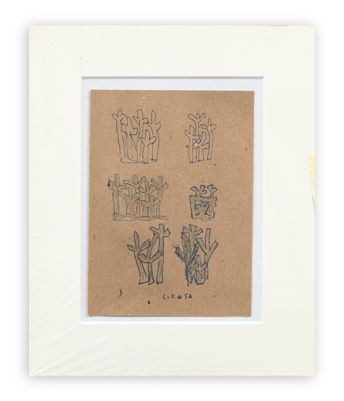 RICCARDO LICATA (1929-2014) - Senza Titolo, 1991