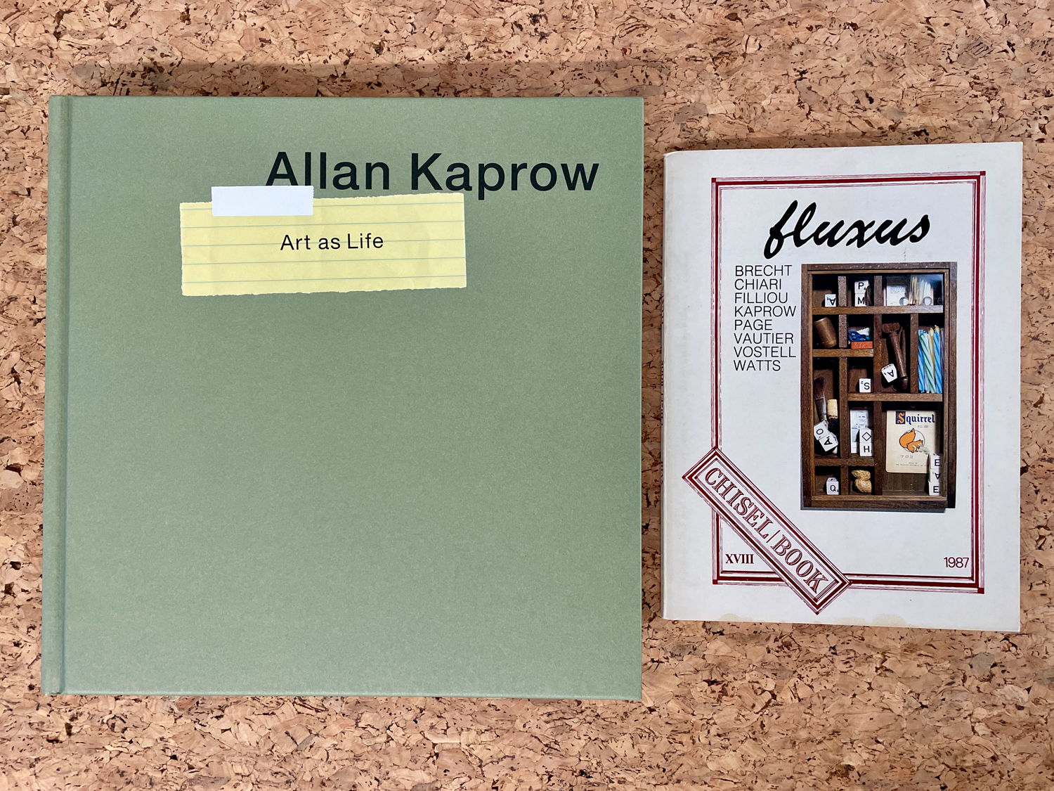 FLUXUS E ALLAN KAPROW - Lotto unico di 2 cataloghi