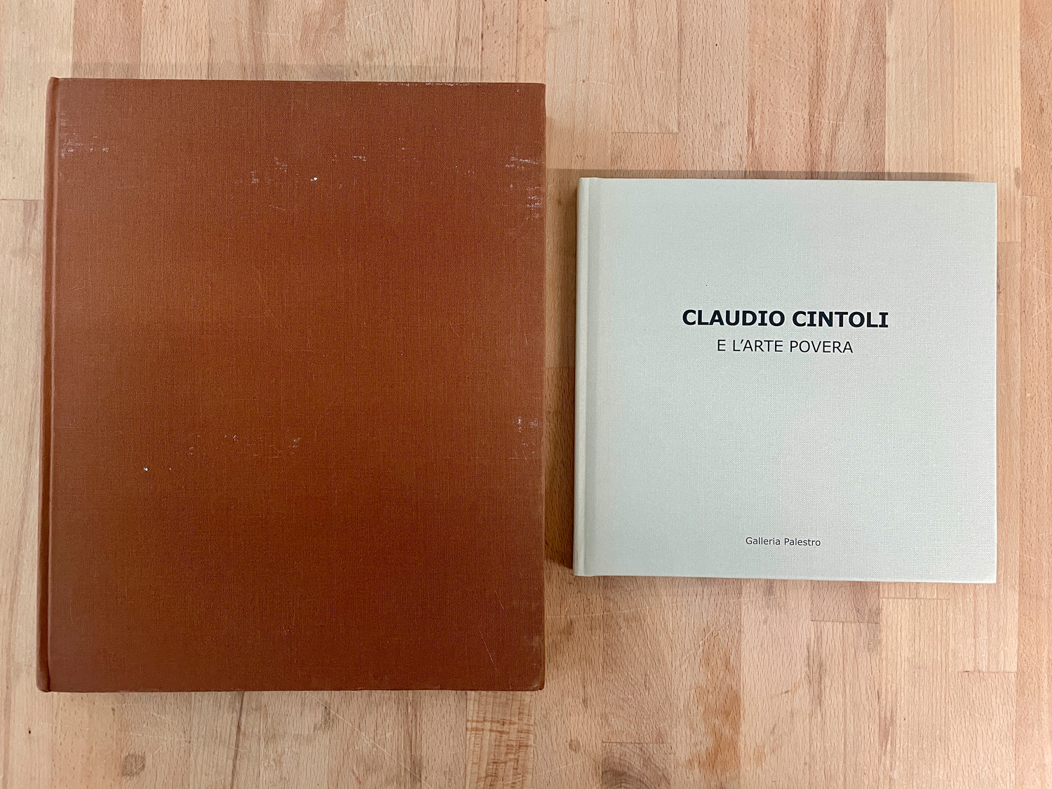 CLAUDIO CINTOLI E L'ARTE MODERNA - Lotto unico di 2 cataloghi