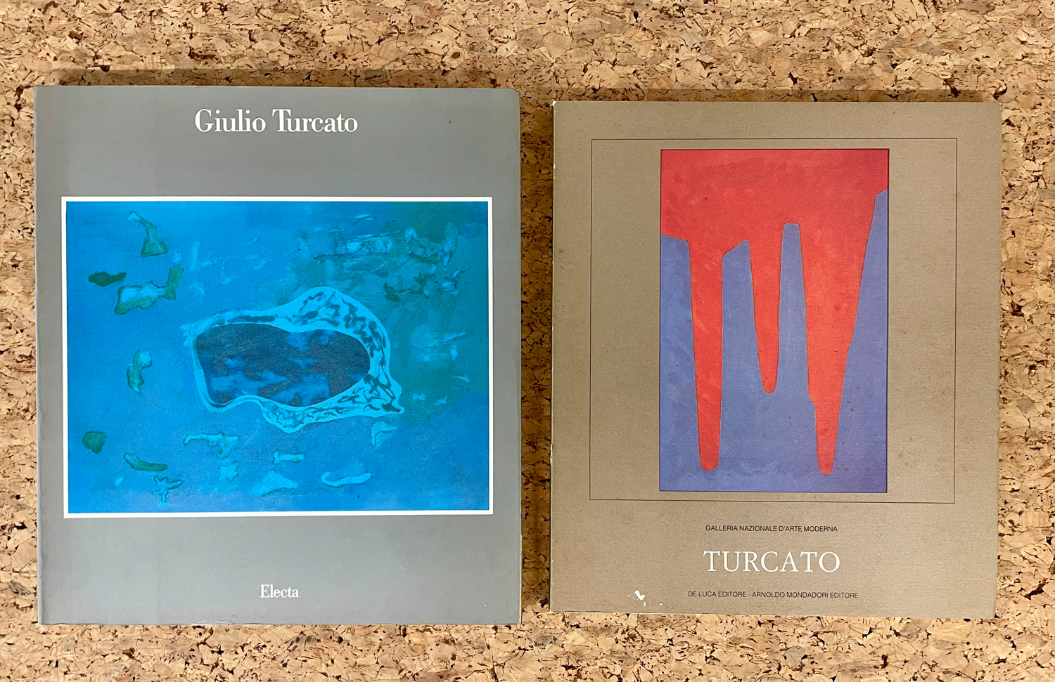 GIULIO TURCATO - Lotto unico di 2 cataloghi