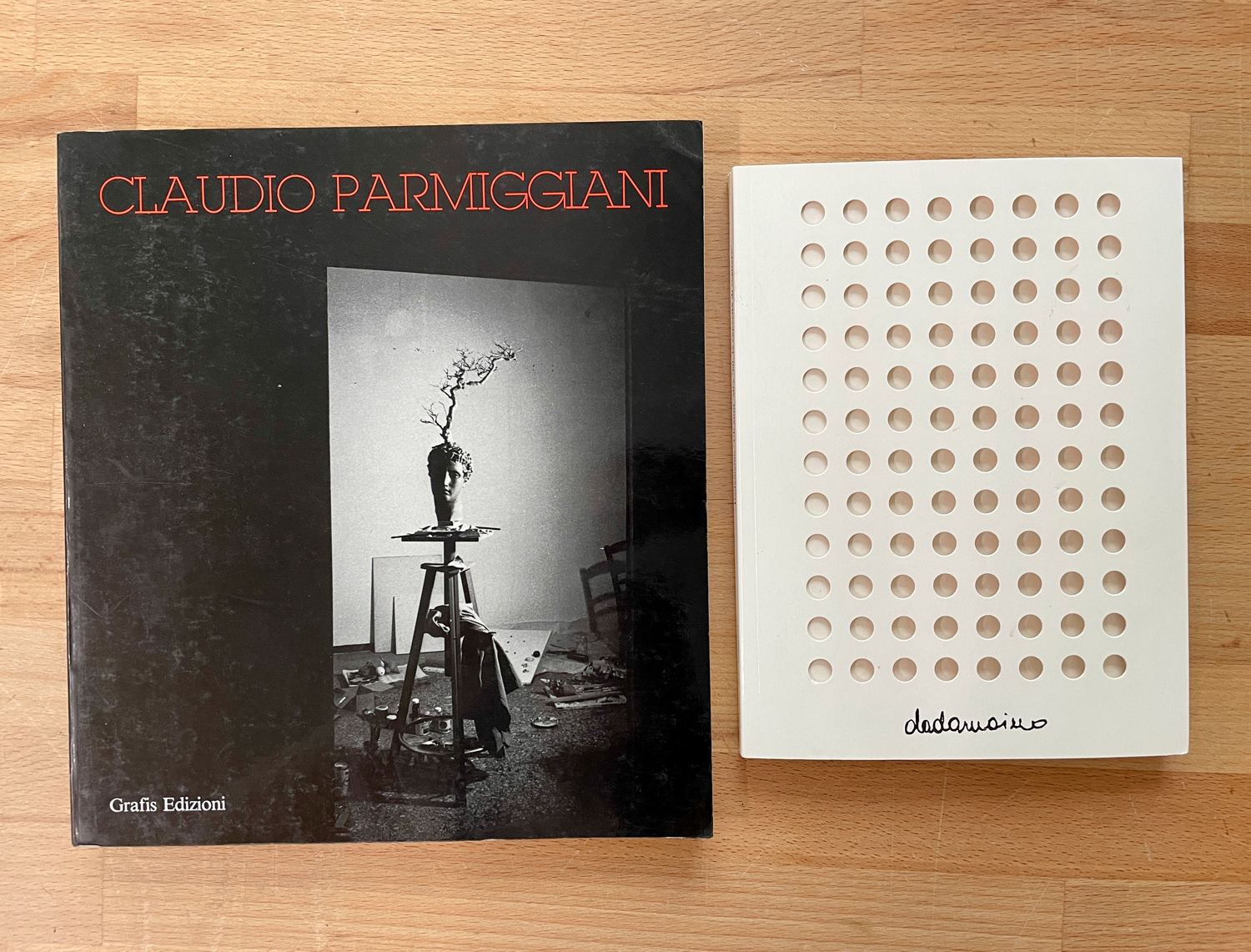 CLAUDIO PARMIGGIANI E DADAMAINO - Lotto unico di 2 cataloghi